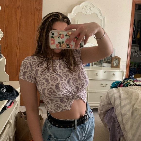 Paisley crop top - Picture 2 of 4